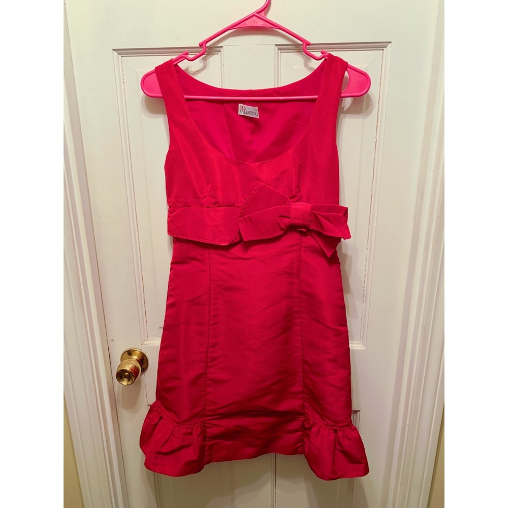 🌺 Pink RED Valentino Mini Dress 🌺